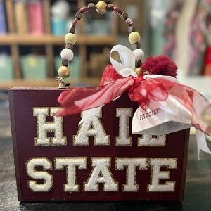 Mississippi State “Hail State” Cigar Box Purse